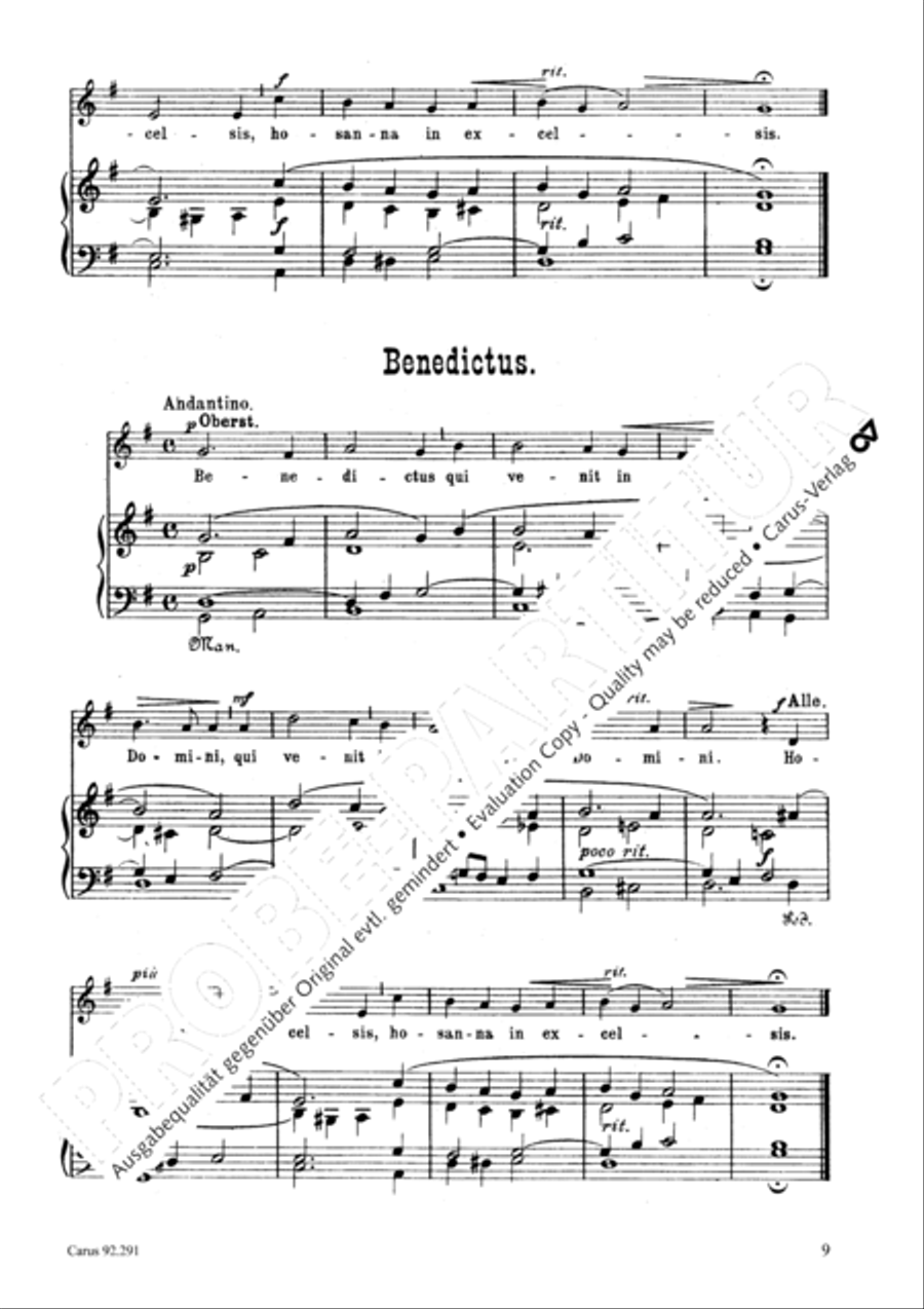 Requiem Unison Choir scores gallery preview page 10