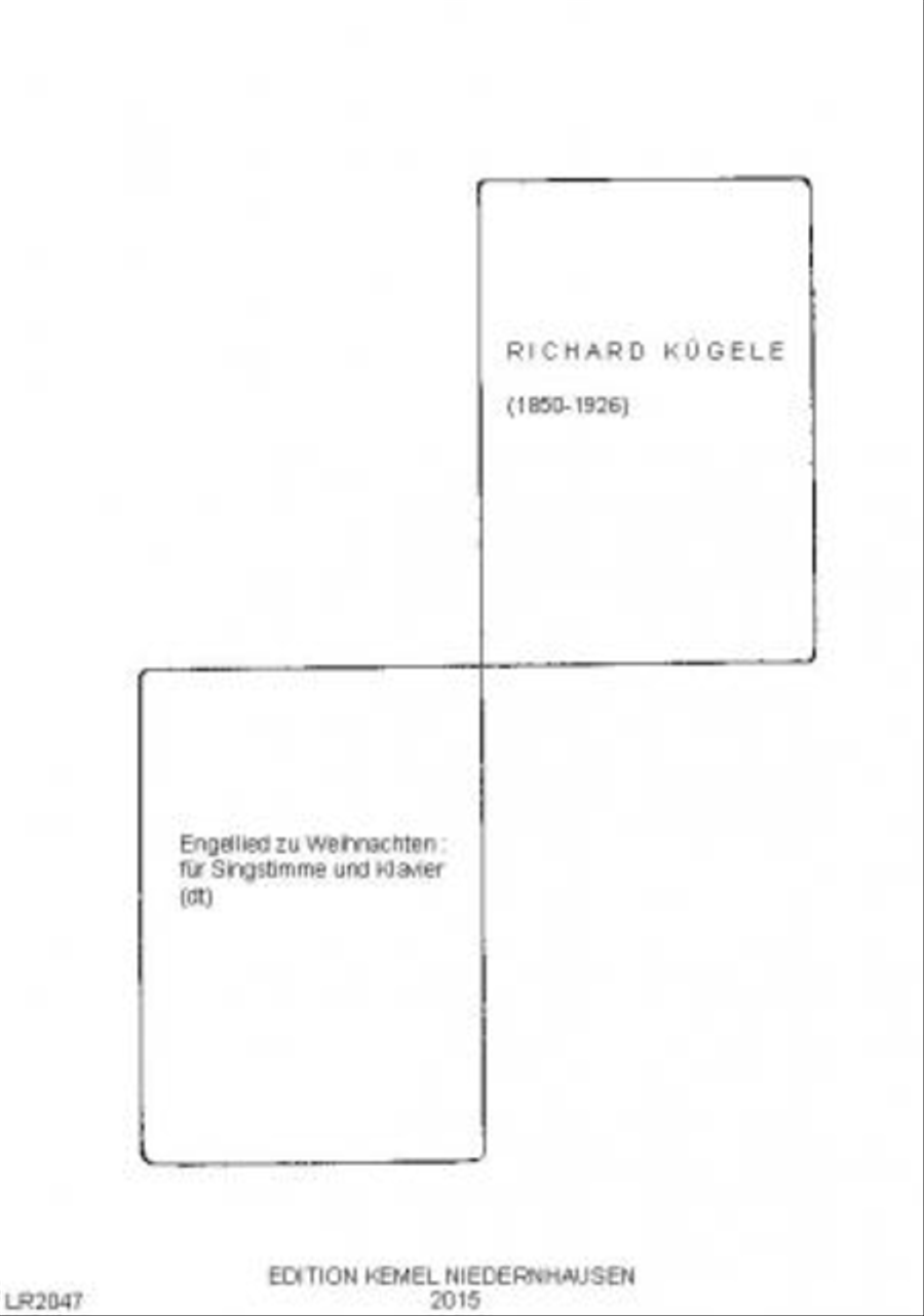 Engellied zu Weihnachten Engellied zu Weihnachten Voice Solo scores gallery preview page 1
