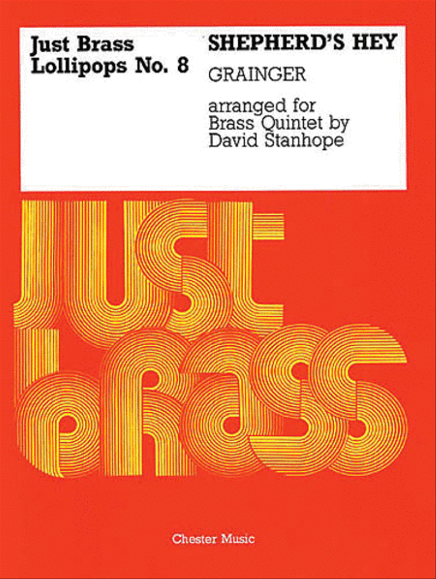 Just Brass Lollipops 8 Grainger ShepherdÆs Hey 5 Part Brass Quintet scores gallery preview page 1