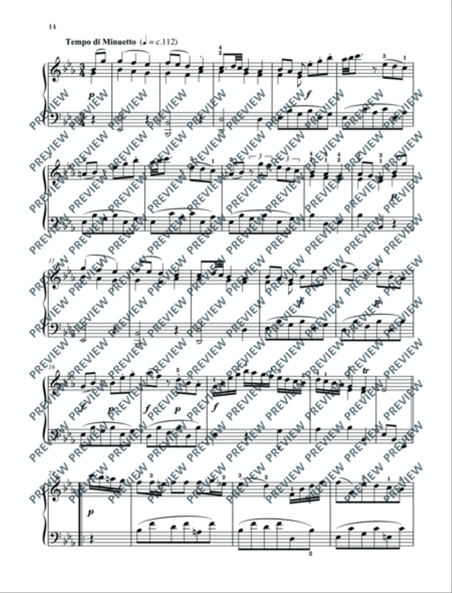 Six Sonatas Six Sonatas Piano Solo scores gallery preview page 15