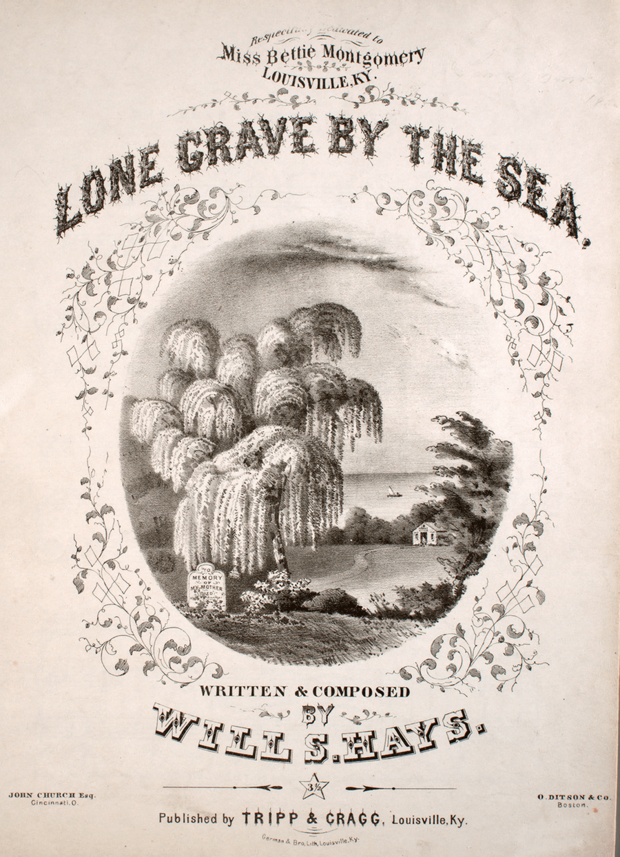 Lone Grave by the Sea