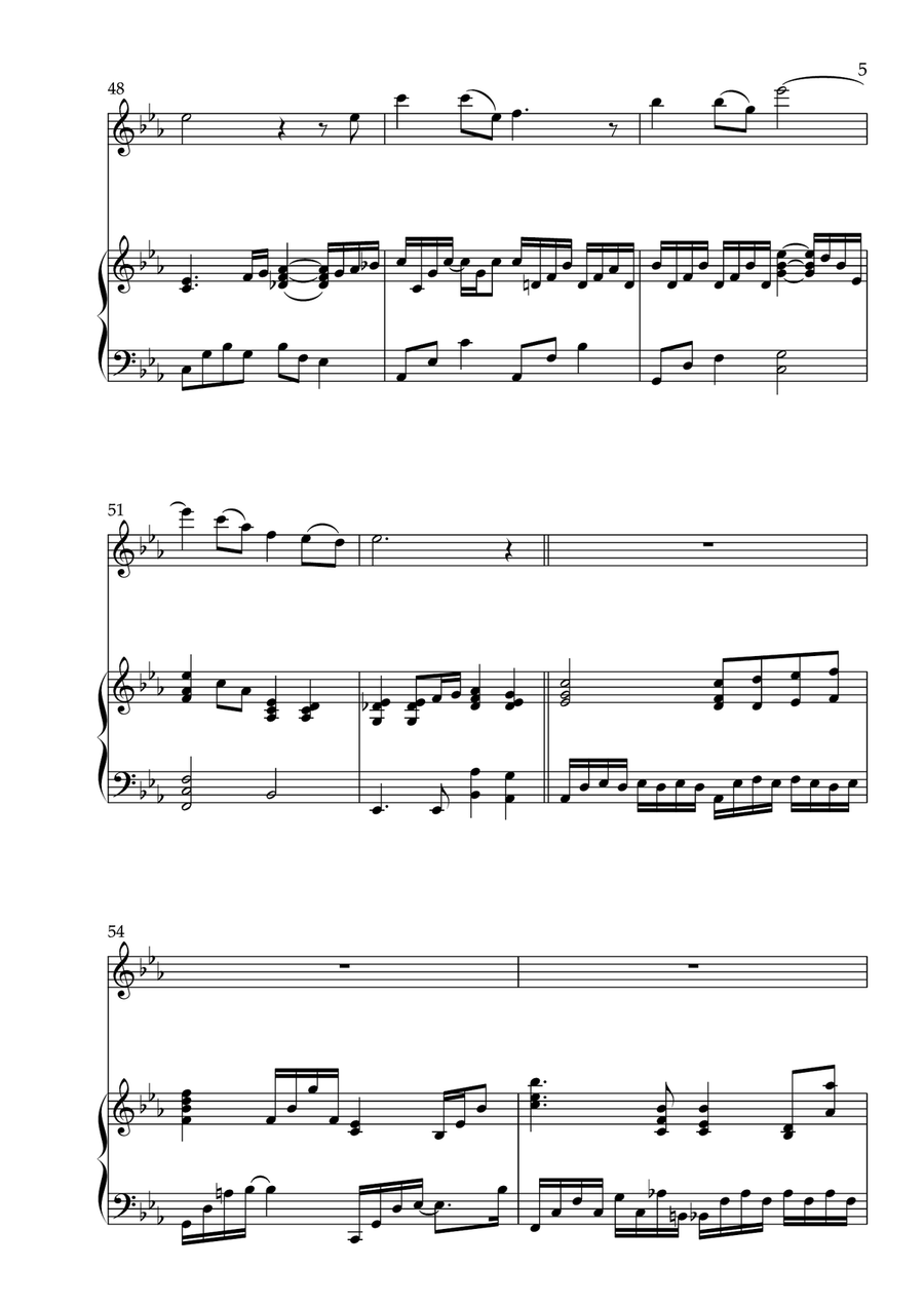 A Thousand Winds for Violin and Piano Violin Solo scores gallery preview page 5