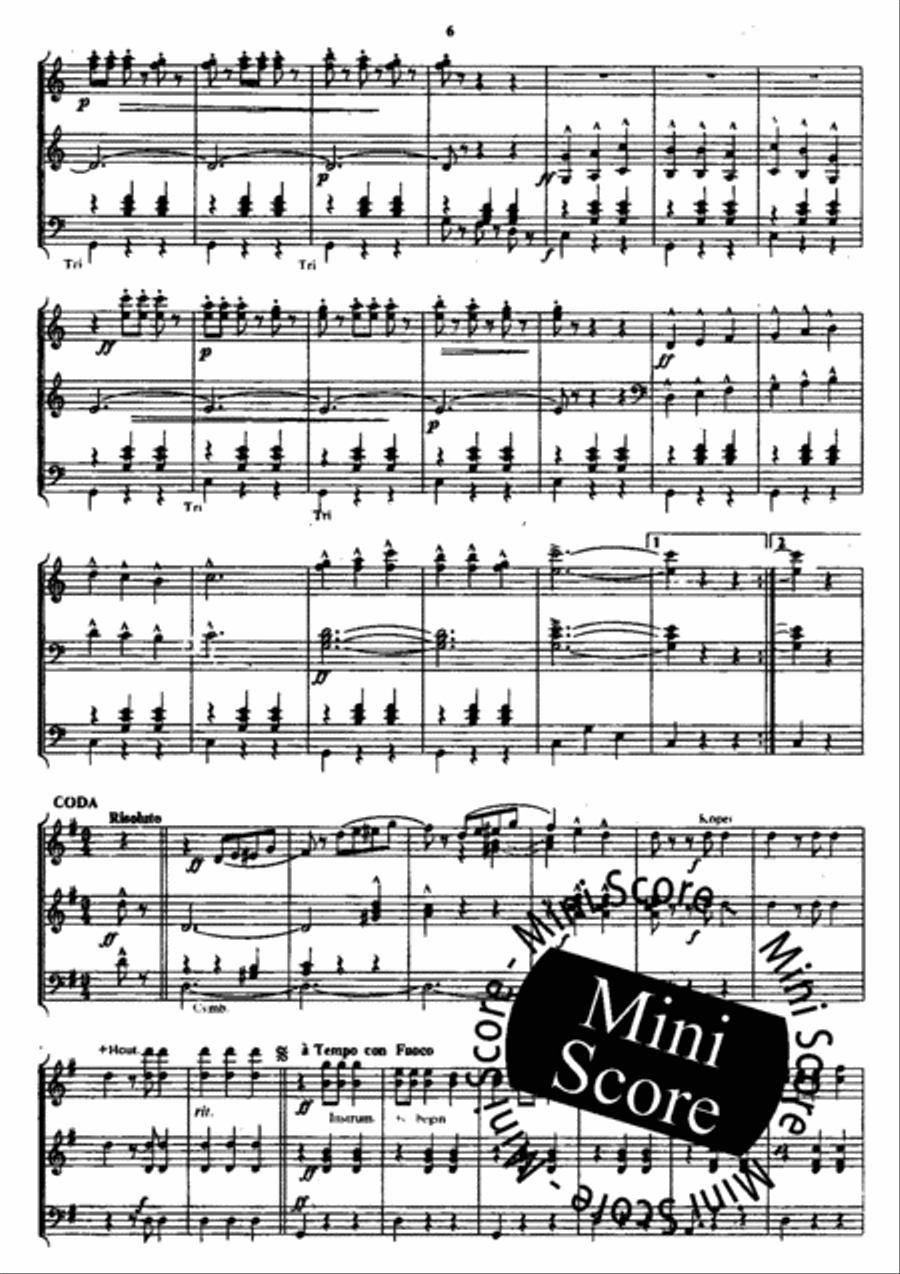 Espana Fanfare Band scores gallery preview page 10