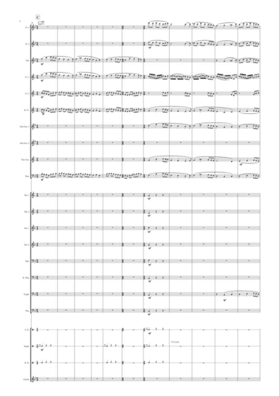 Jesus Of Nazareth Concert Band scores gallery preview page 4
