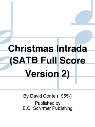 Christmas Intrada (SATB Full Score Version 2)