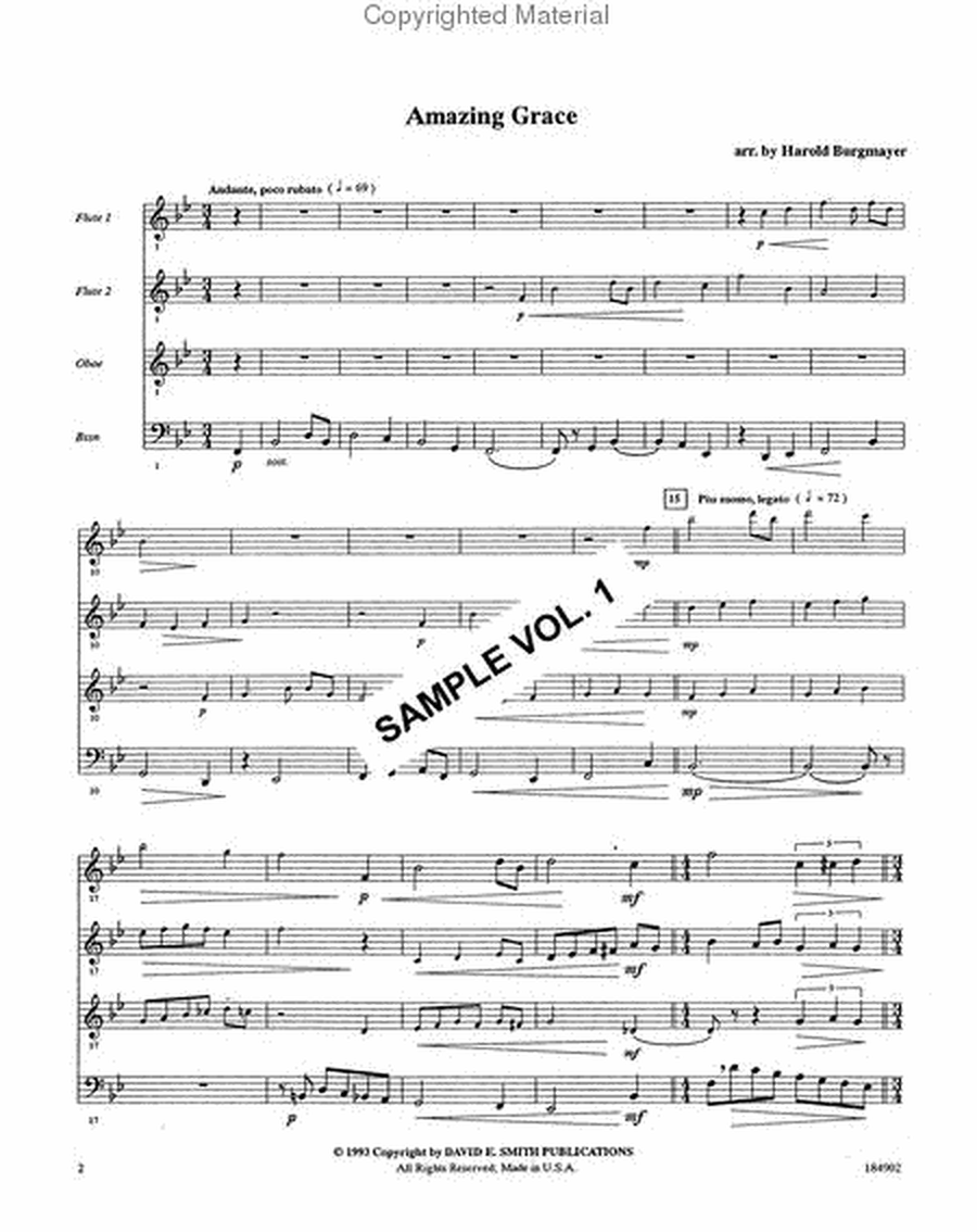 Hymnsembles- Vol I, Bk 2- Flute/Oboe/Bassoon
