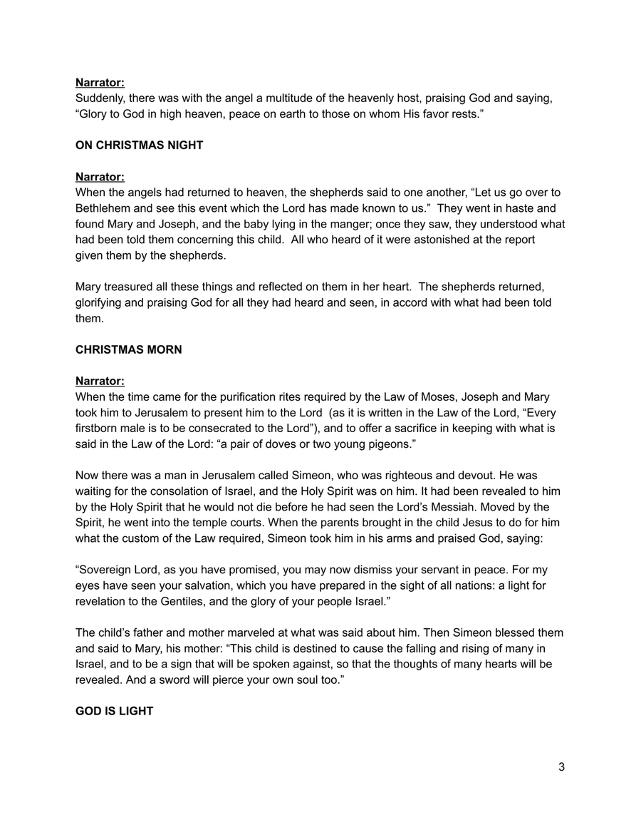 O Sing A Song Of Bethlehem (A Christmas Musical) 4-Part scores gallery preview page 4