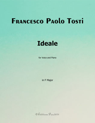 Ideale, by Tosti, in F Major