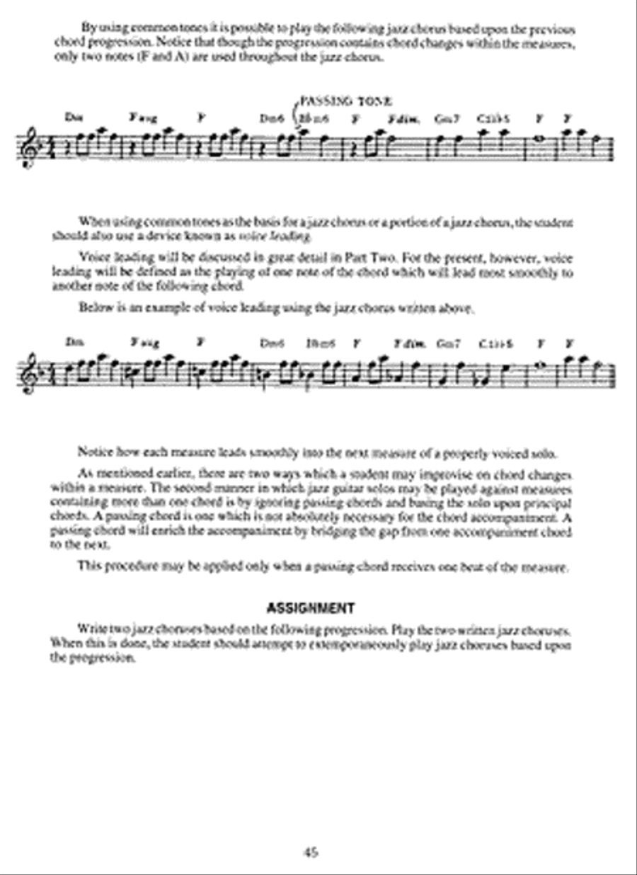 Jazz Guitar Method Jazz Guitar Method Electric Guitar scores gallery preview page 2