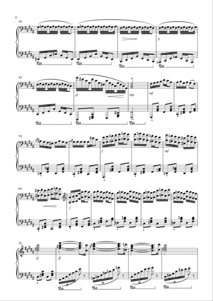 Scherzo Scherzo Piano Solo scores gallery preview page 4