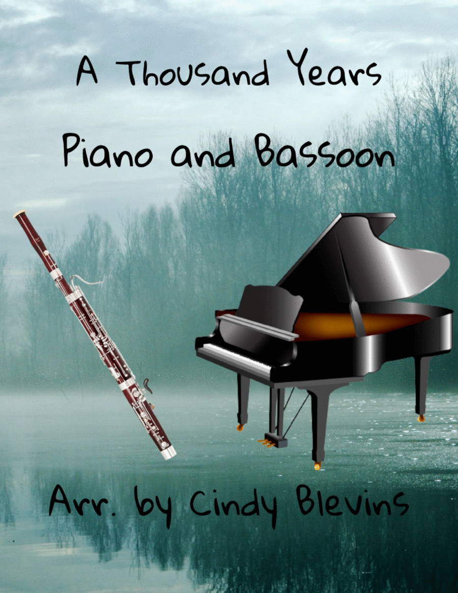 A Thousand Years Bassoon scores gallery preview page 1