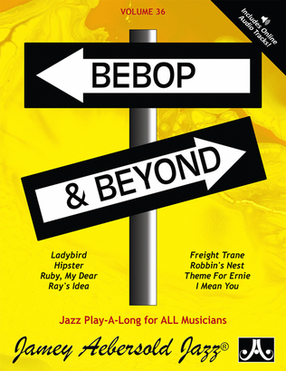Book cover for Volume 36 - Bebop & Beyond