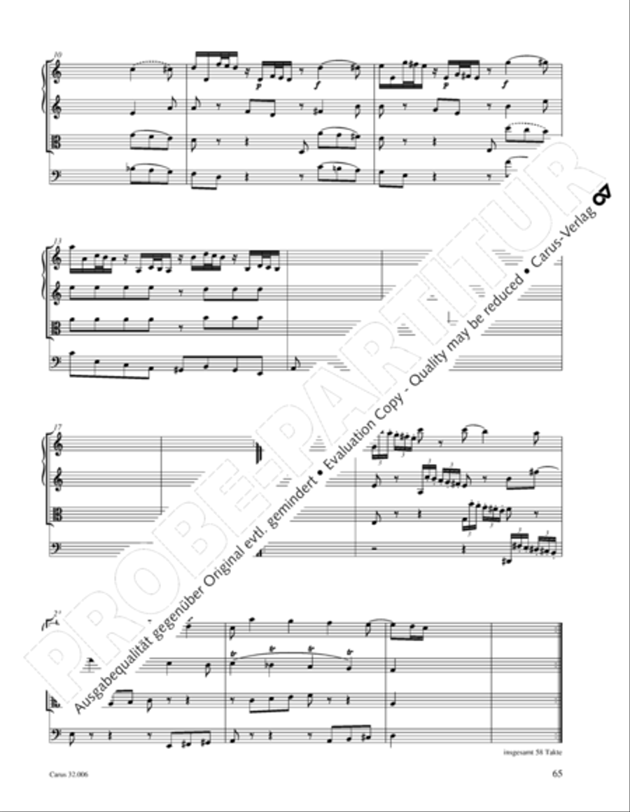 Gesamtausgabe Band 6 (Orchestermusik III: Sinfonien) Orchestra scores gallery preview page 82