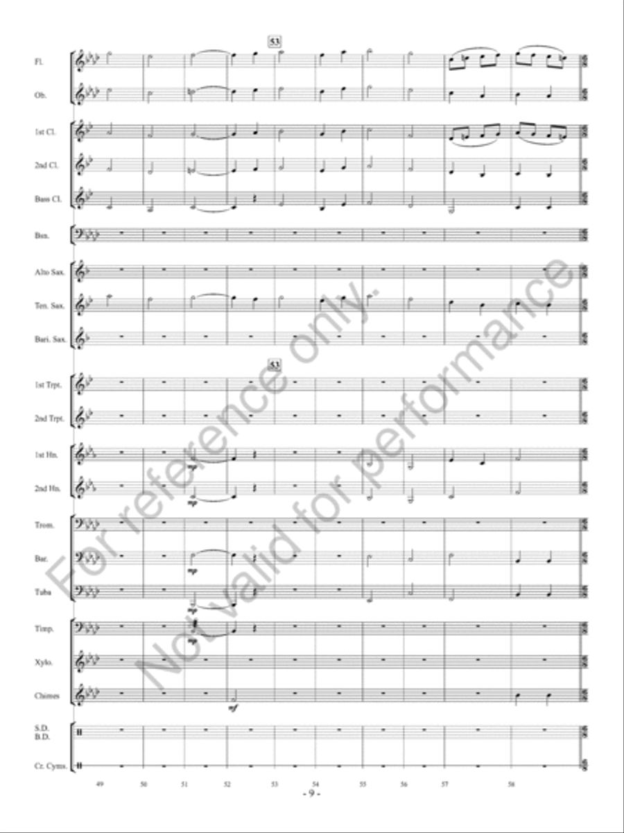 Shipshape And Bristol Fashion Concert Band scores gallery preview page 10