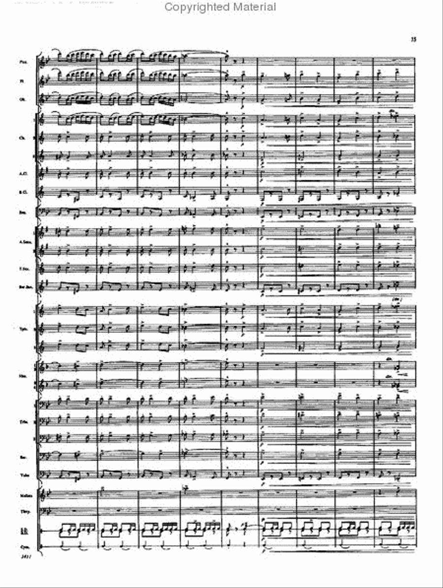 Silvercrest Concert Band scores gallery preview page 14
