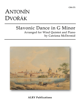 Slavonic Dance No. 8 in G minor for Wind Quintet and Piano