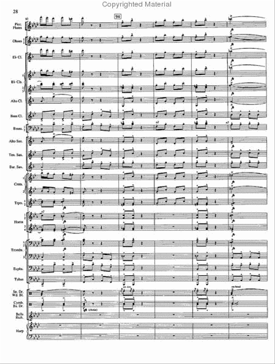 The Fairest of the Fair Concert Band scores gallery preview page 17
