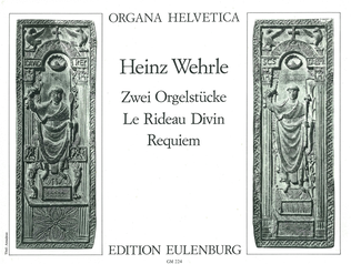 Book cover for 2 organ pieces