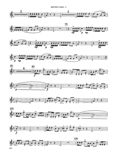 Bugler's Holiday (with Cornet Trio): 2nd B-flat Cornet