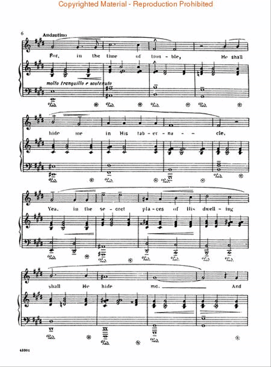 The Lord Is My Light The Lord Is My Light Voice scores gallery preview page 3