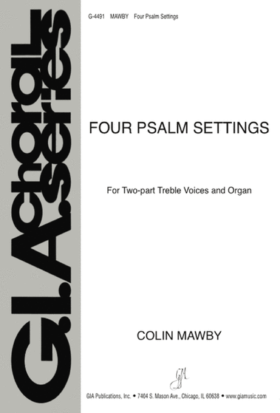 Four Psalm Settings image number null