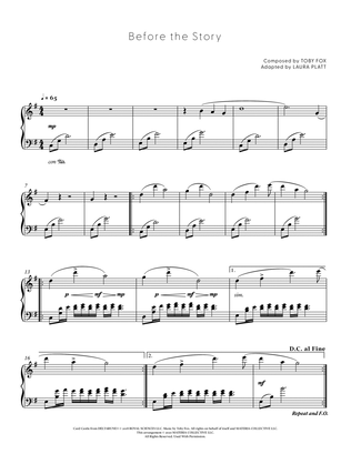 Before the Story (DELTARUNE - Piano Sheet Music)