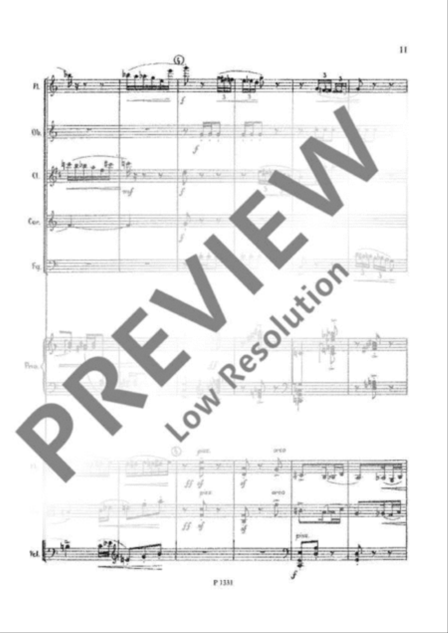 Nonet Piano scores gallery preview page 12