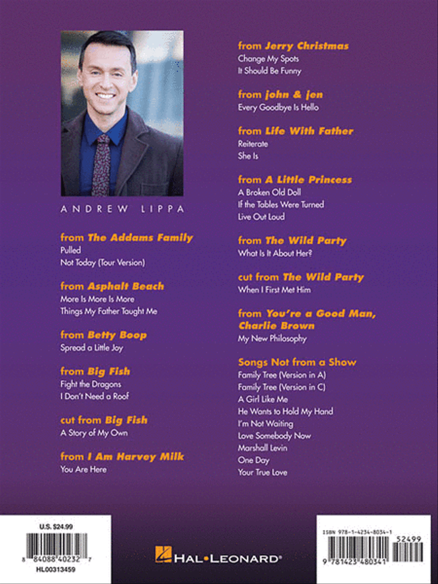 The Andrew Lippa Songbook Piano, Vocal scores gallery preview page 2