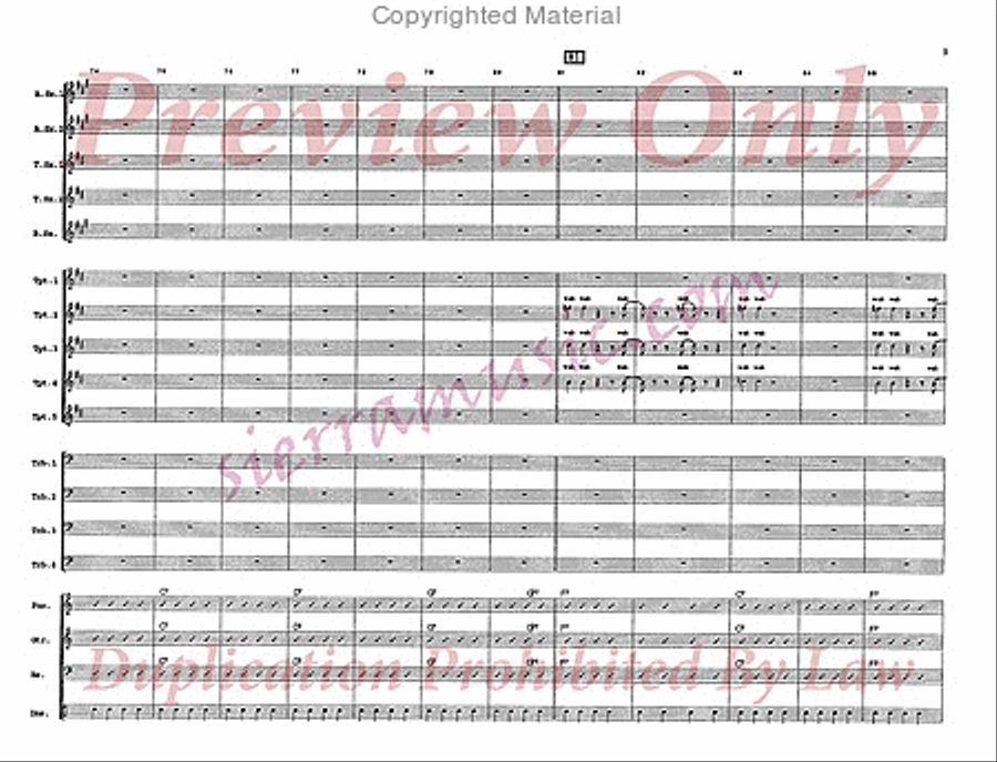 Tree Frog Big Band scores gallery preview page 10