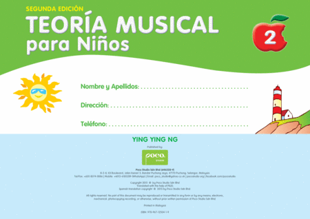 Teoria Musical para Ninos [Music Theory for Young Children], Book 2