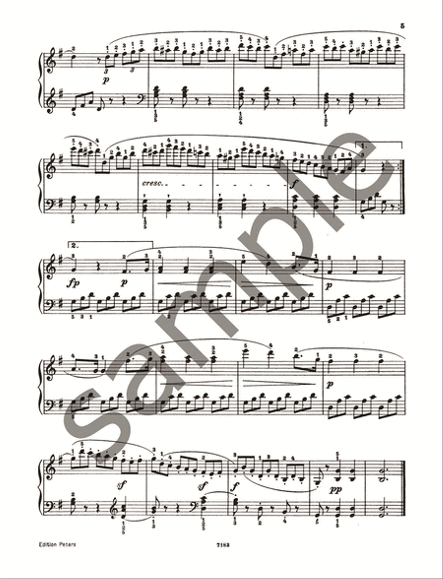 Sonatinas for Piano Sonatinas for Piano Piano scores gallery preview page 5