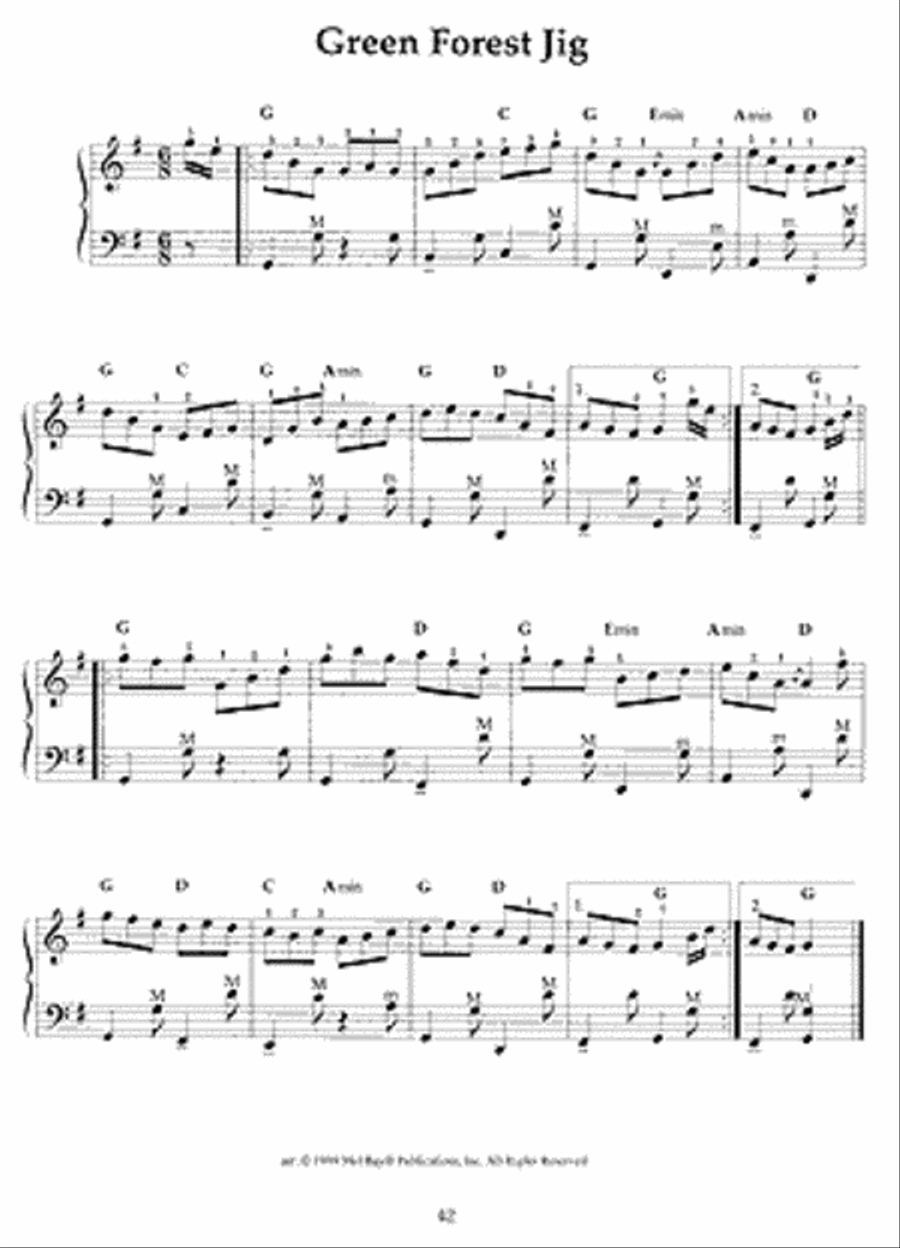 100 Irish Tunes for Piano Accordion Easy Piano scores gallery preview page 4