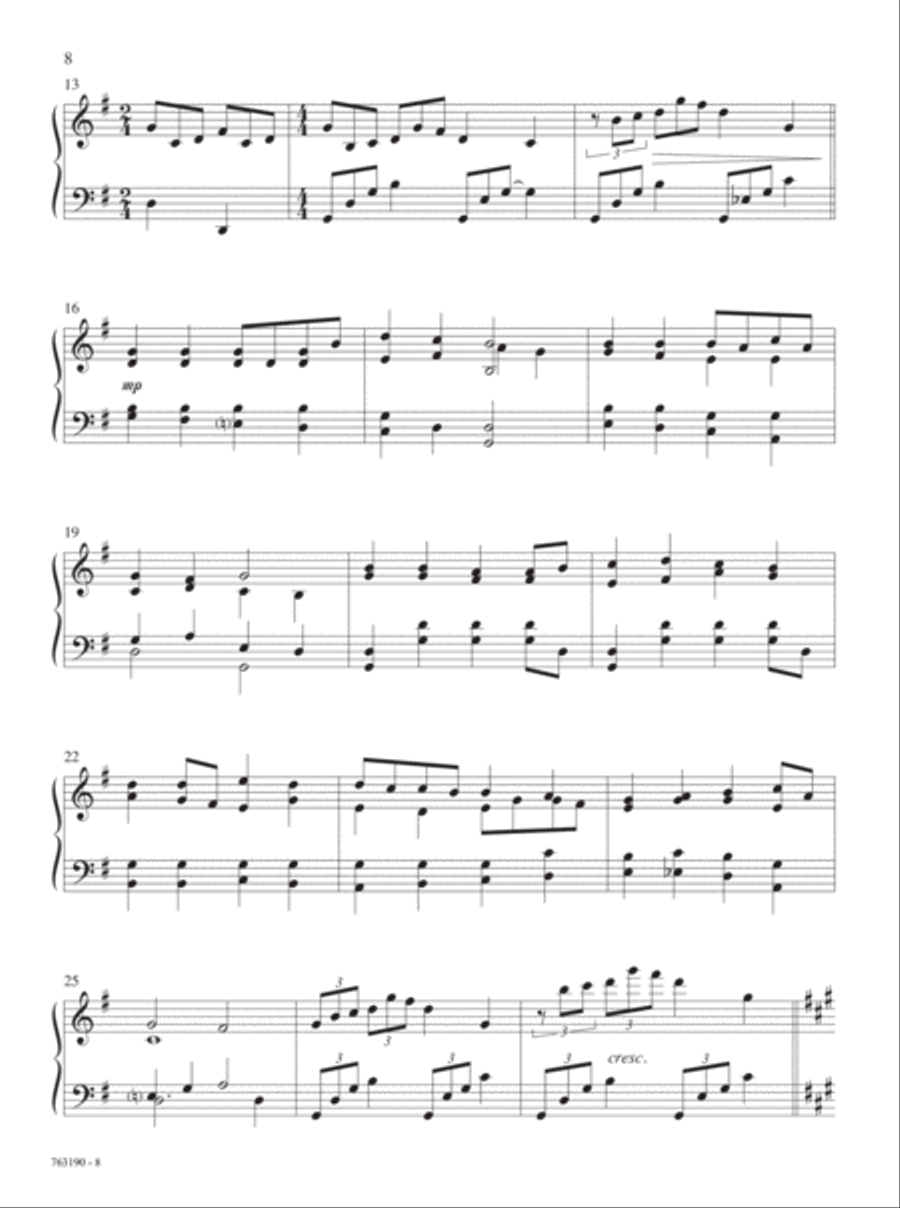 Simply Hymns Simply Hymns Piano Solo scores gallery preview page 5