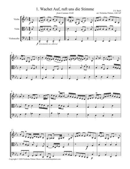 Baroque Wedding Music for String Trio, vol. 2