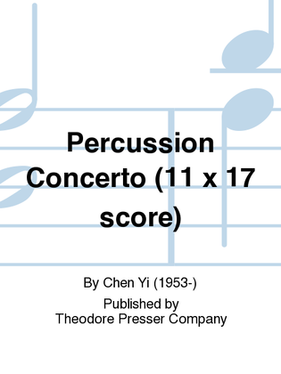 Percussion Concerto (11 x 17 score)
