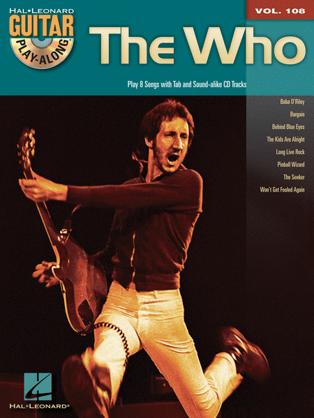 The Who (Guitar Play-Along Volume 108)