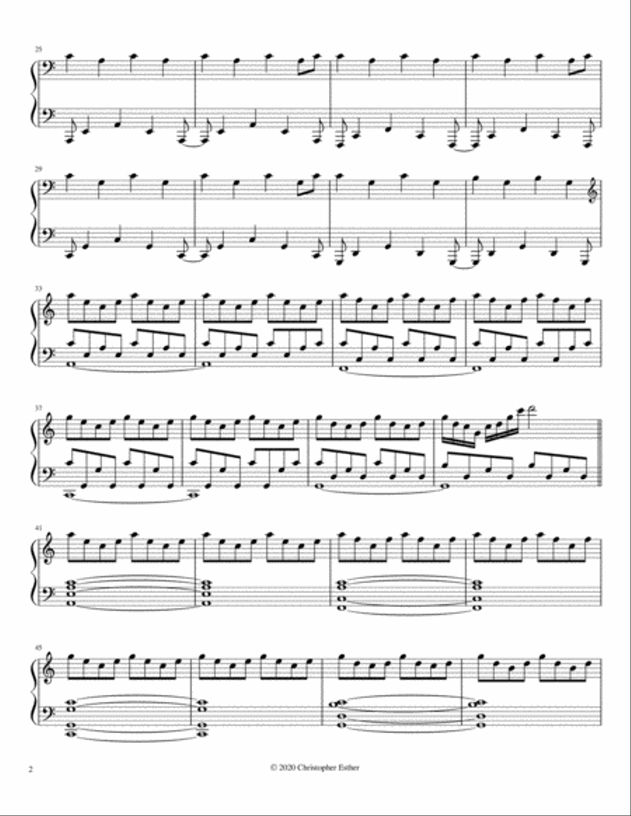 Light Through the Wind Piano Solo scores gallery preview page 2