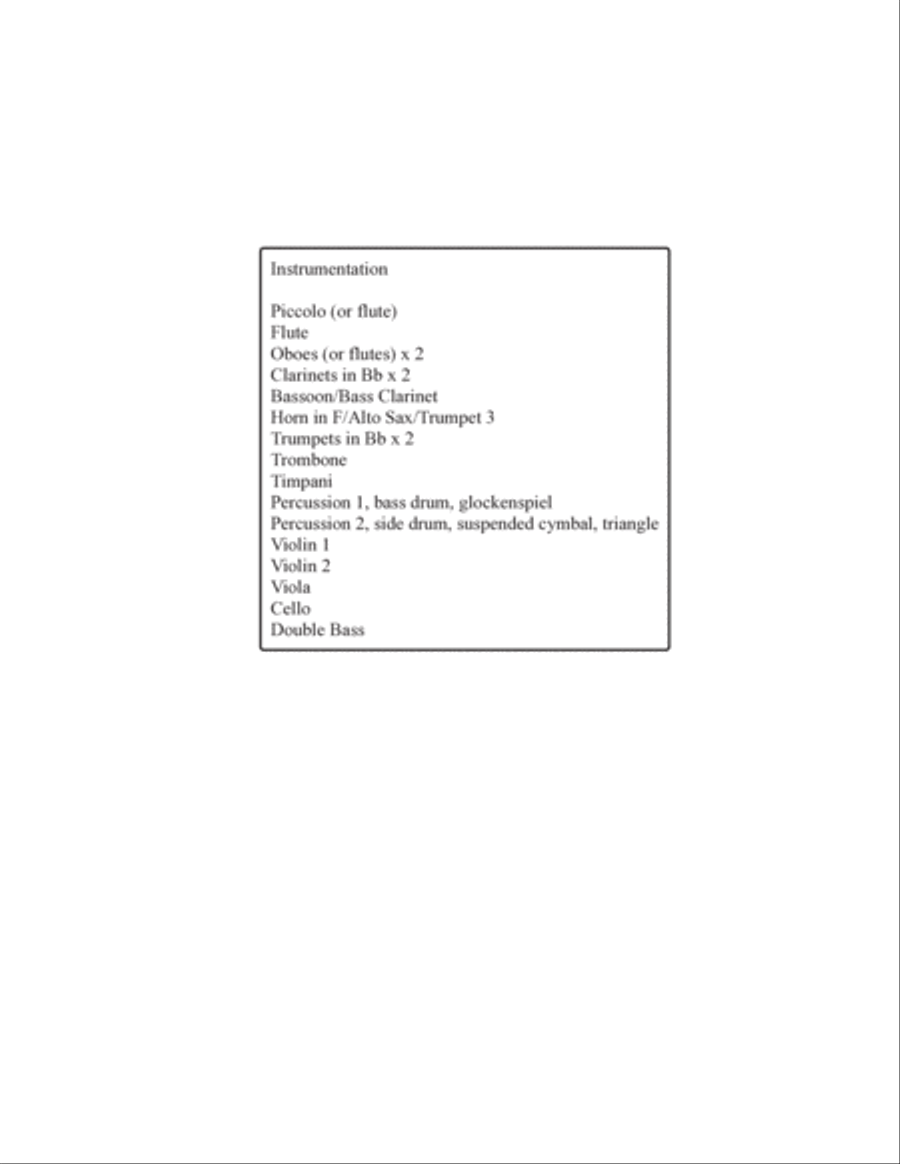Marche Militaire no 1, arranged for school orchestra Full Orchestra scores gallery preview page 2