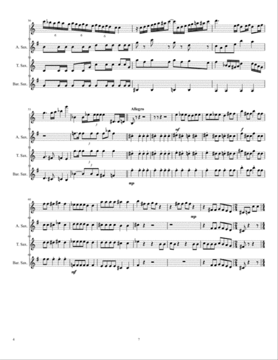 Bohemian Rhapsody Bohemian Rhapsody Small Ensemble scores gallery preview page 4