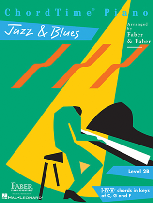 Book cover for ChordTime Piano Jazz & Blues