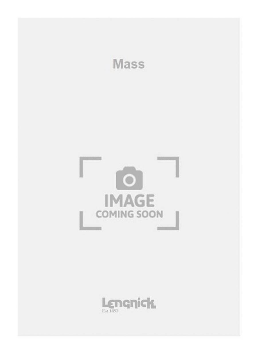 Mass 4-Part scores gallery preview page 1