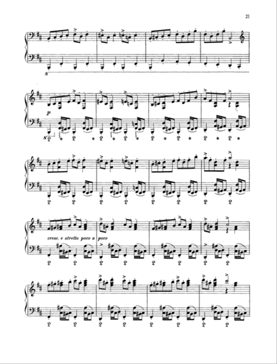 In the hall of the mountain king Piano Solo scores gallery preview page 2