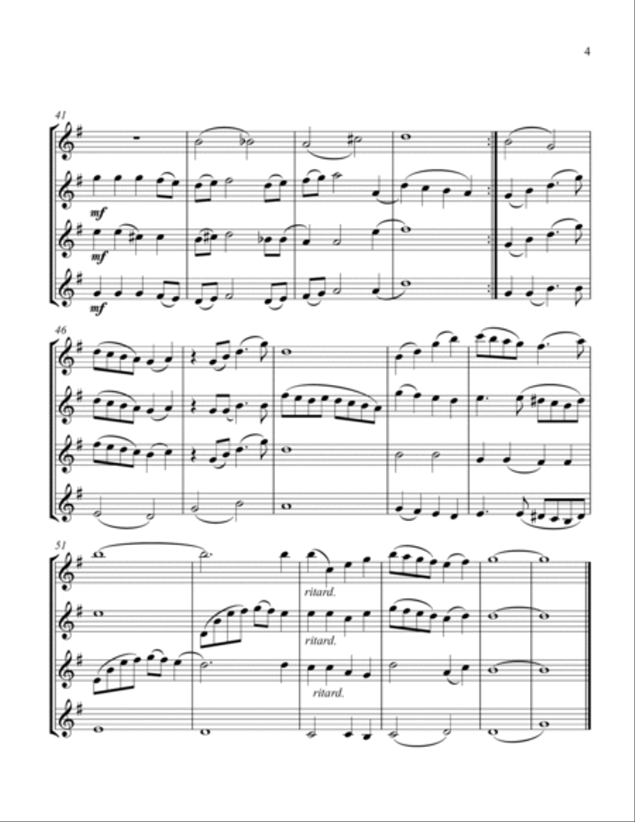Have Yourself A Merry Little Christmas from MEET ME IN ST. LOUIS String Quartet scores gallery preview page 5