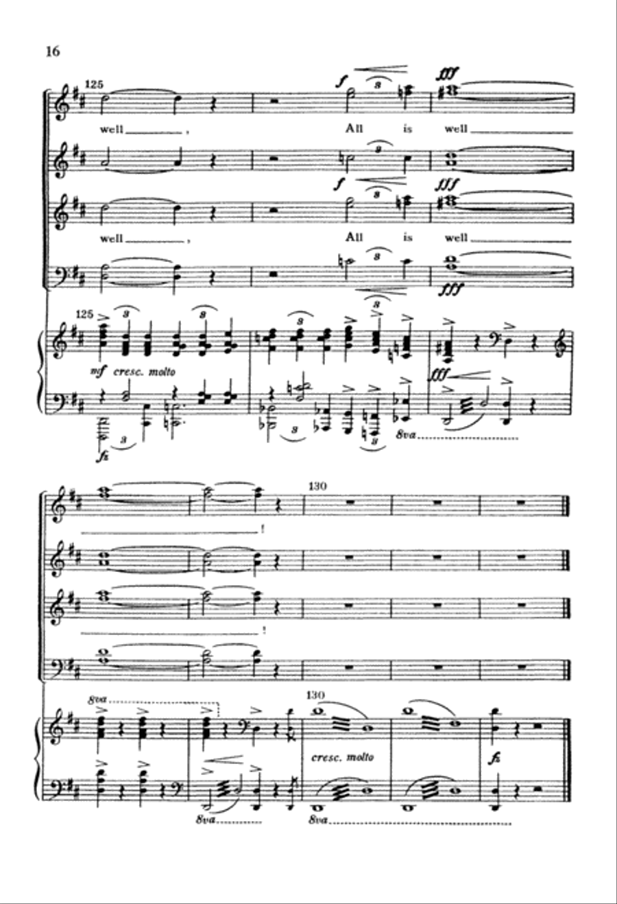 Come, Come Ye Saints 4-Part scores gallery preview page 33
