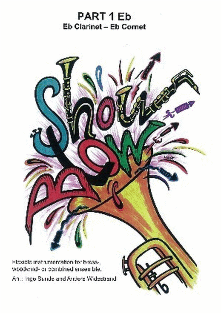 Showblow Folio 1 Eb Part scores gallery preview page 1