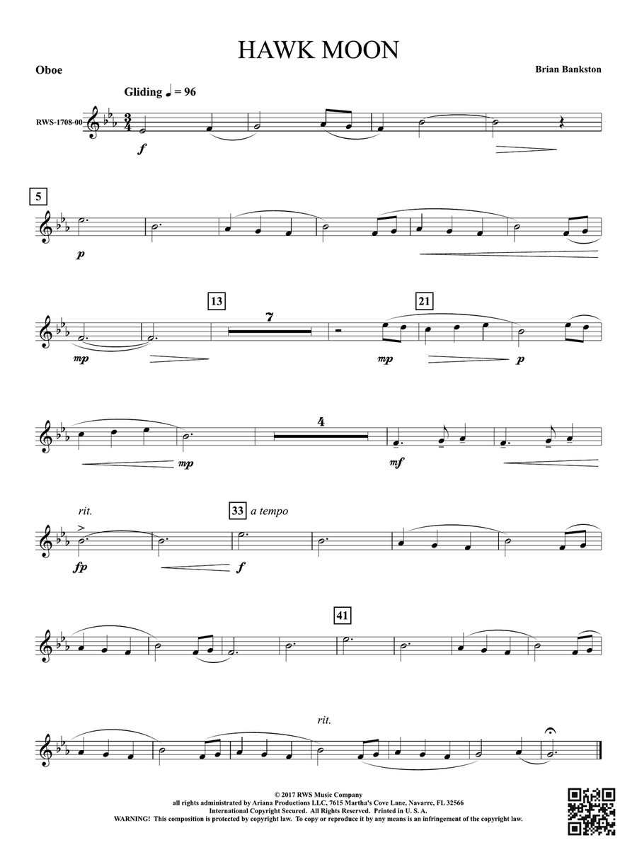 Hawk Moon: Oboe