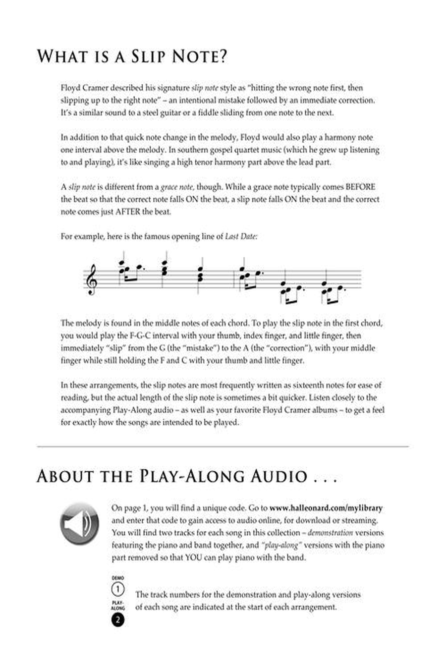 The Piano Magic of Floyd Cramer Piano scores gallery preview page 4