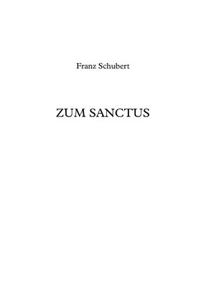Zum Sanctus - Franz Schubert
