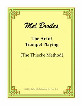Book cover for The Art of Trumpet Playing