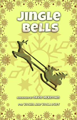 Jingle Bells, Jazz Style, for Violin and Viola Duet